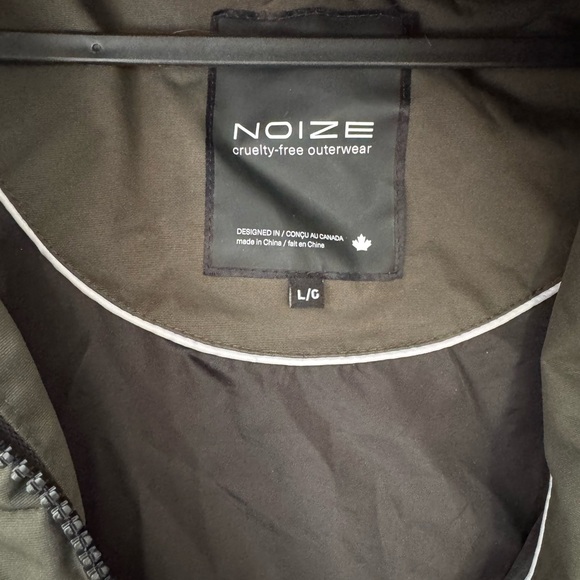NOIZE Winter Long Length Parka, size L - Picture 7 of 13
